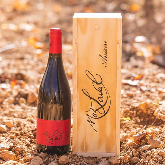 Cuvée Léna 2023 Coffret bois 1 bouteille FR 26 rue Jean Casteran Mas Laval